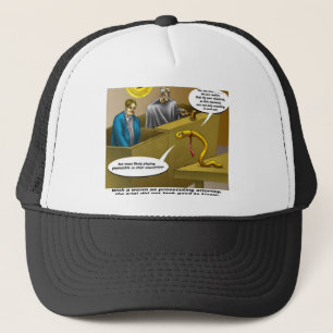 Gorra De Camionero Regalos divertidos de dibujos animados del juicio