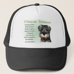 Gorra De Camionero Regalos en miniatura de Schnauzer