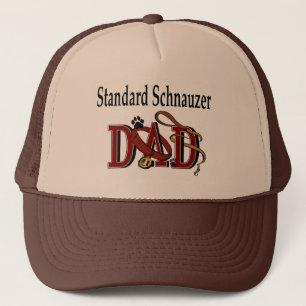 Gorra De Camionero Regalos estándar de Schnauzer Dad