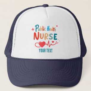 Gorra De Camionero Regalos personalizados para enfermeras de salud pú