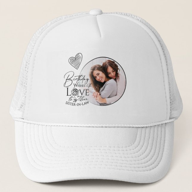 Gorra De Camionero Regalos Sencillos De Cumpleaños Para Cuñada (Anverso)