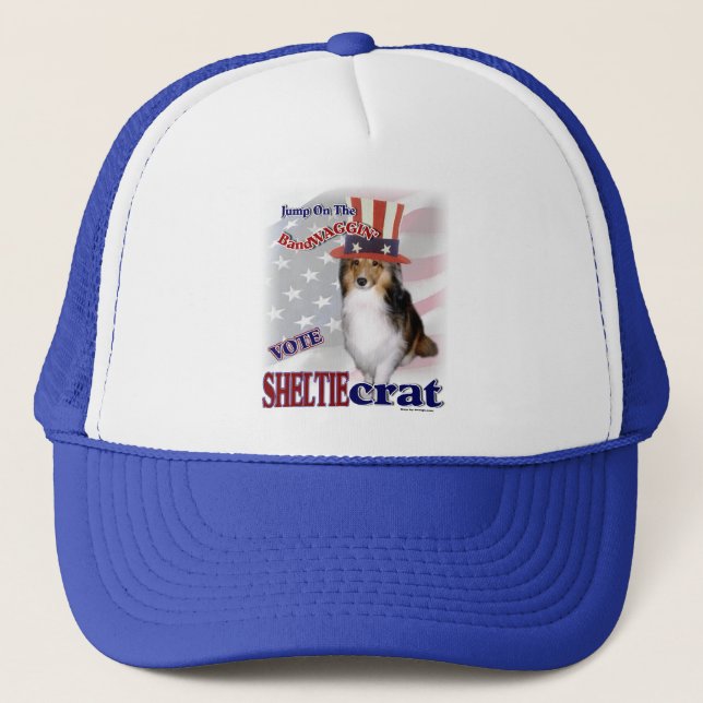 Gorra De Camionero Regalos SHETLAND SHEEPDOG (Anverso)
