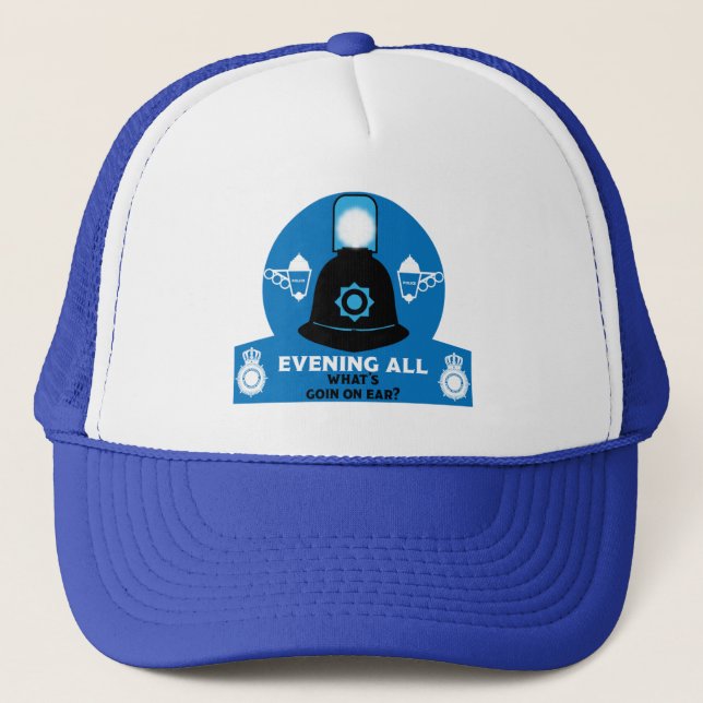 Gorra De Camionero Regalos Y Accesorios De La Policía Británica (Anverso)