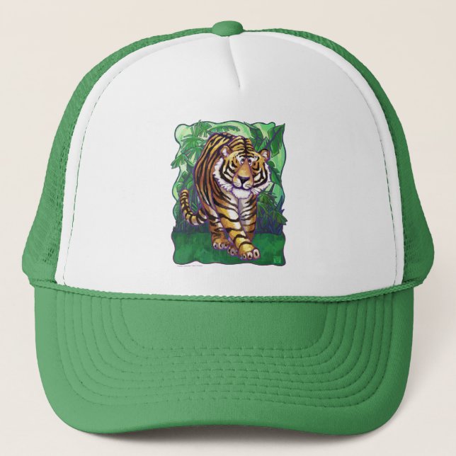Gorra De Camionero Regalos y accesorios del tigre (Anverso)