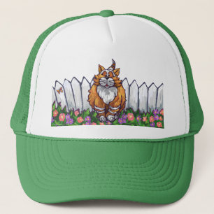 Gorra De Camionero Regalos y accesorios para gatos de jengibre