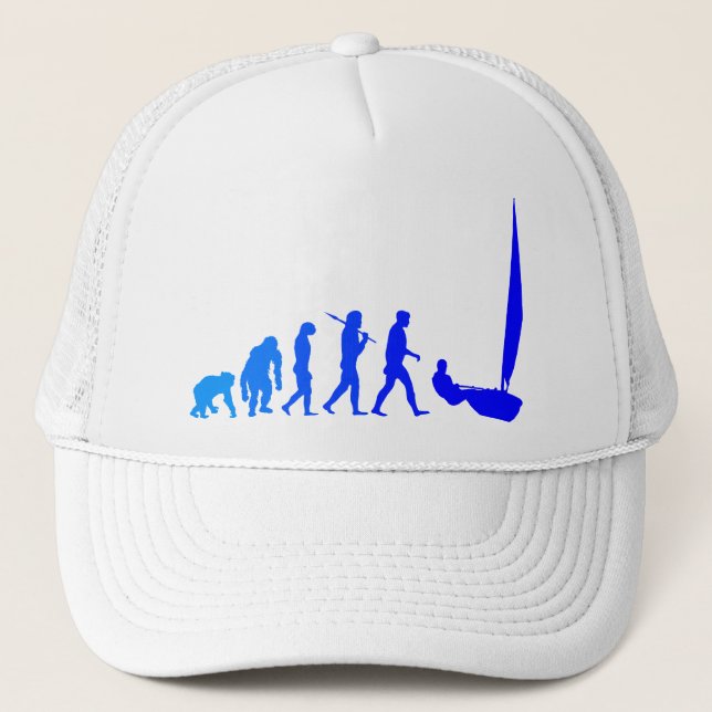 Gorra De Camionero regalos y camisetas azules de la vela de los (Anverso)