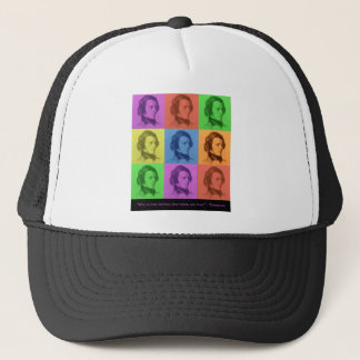 Gorra De Camionero Regalos y camisetas del arte pop de Tennyson "El a