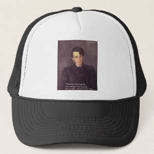 Gorra De Camionero Regalos y tarjetas de citas de sabiduría de Yeats 