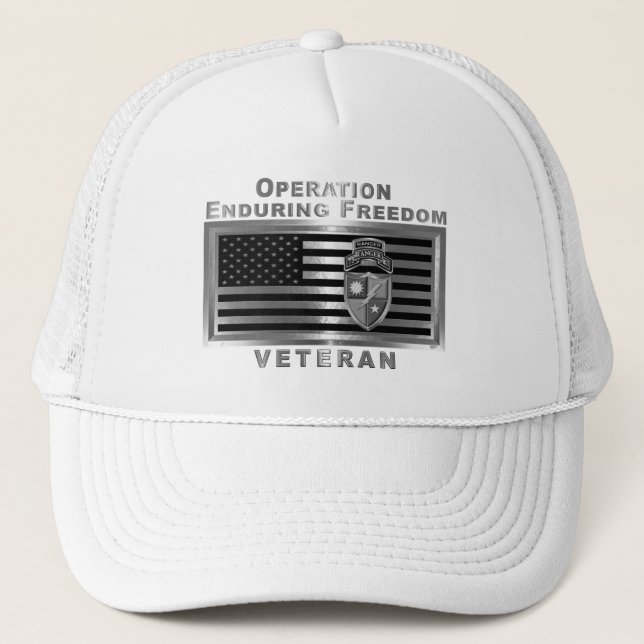 Gorra De Camionero Regimiento Ranger 75    (Anverso)