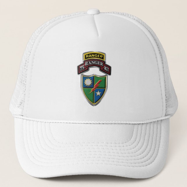 Gorra De Camionero Regimiento Ranger 75    (Anverso)