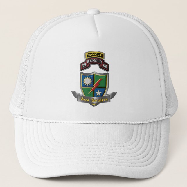 Gorra De Camionero Regimiento Ranger 75    (Anverso)