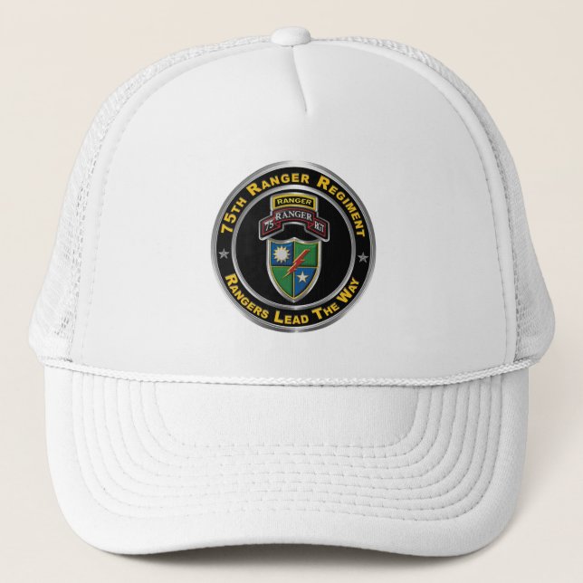 Gorra De Camionero Regimiento Ranger 75  (Anverso)