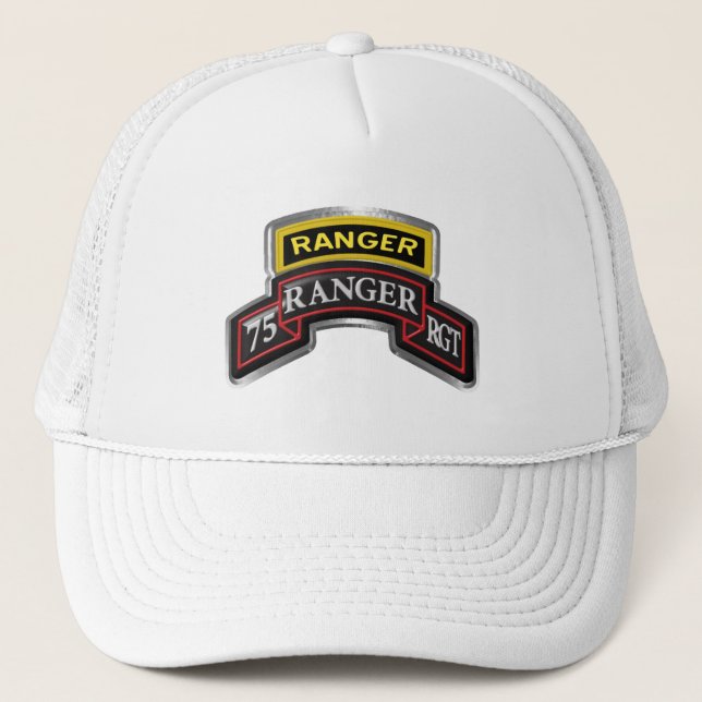 Gorra De Camionero Regimiento Ranger 75   (Anverso)
