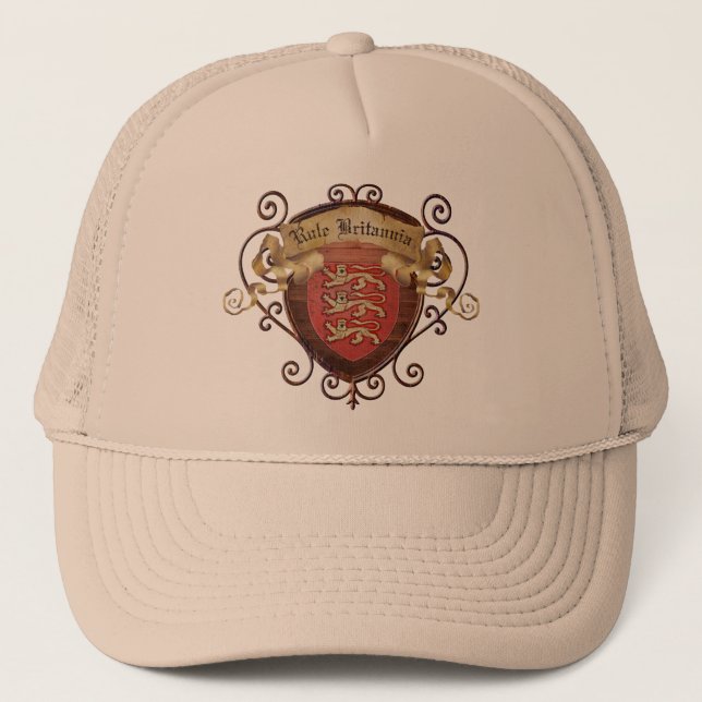 Gorra De Camionero Regla Britannia (Anverso)