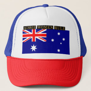 GORRA DE CAMIONERO REGLA DE LAS MUJERES AUSSIE