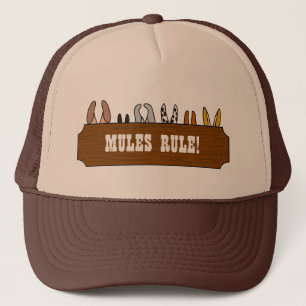 Gorra De Camionero ¡Regla de las mulas!