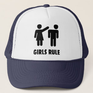 Gorra De Camionero Regla de los Gorra-Chicas