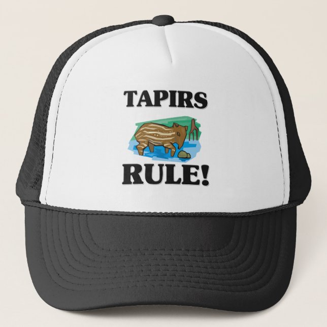 Gorra De Camionero ¡Regla de los TAPIRS! (Anverso)
