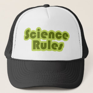 Gorra De Camionero Reglas de ciencia