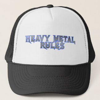 GORRA DE CAMIONERO REGLAS DE METALES PESADOS