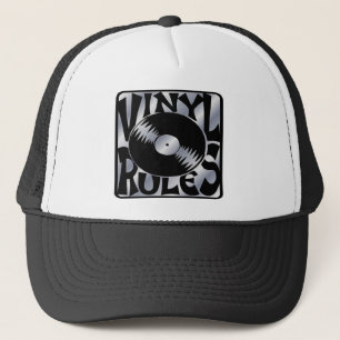 Gorra De Camionero Reglas del vinilo