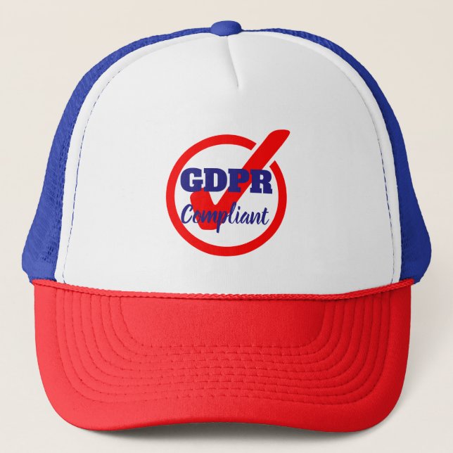 Gorra De Camionero Regulación general obediente de la protección de (Anverso)