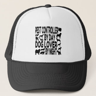 Gorra De Camionero Regulador del parásito del amante del perro