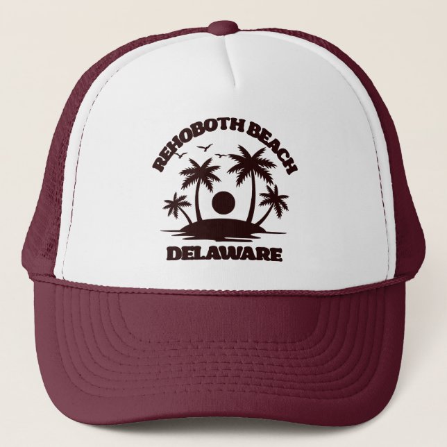 Gorra De Camionero Rehoboth Beach Delaware (Anverso)