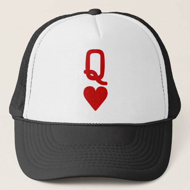 Gorra De Camionero Reina de corazones (Anverso)