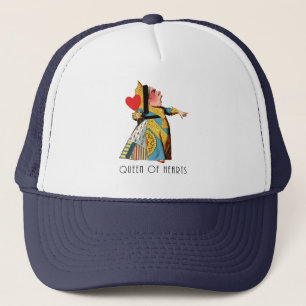 Gorra De Camionero Reina de Corazones Clásica Alicia en el País de la