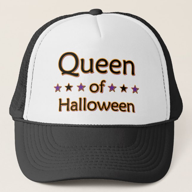 Gorra De Camionero Reina de Halloween (Anverso)