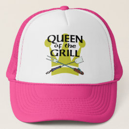 Gorra De Camionero Reina de la parrilla