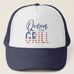 Gorra De Camionero Reina de la parrilla