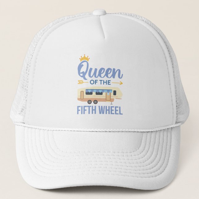 Gorra De Camionero Reina De La Quinta Rueda (Anverso)