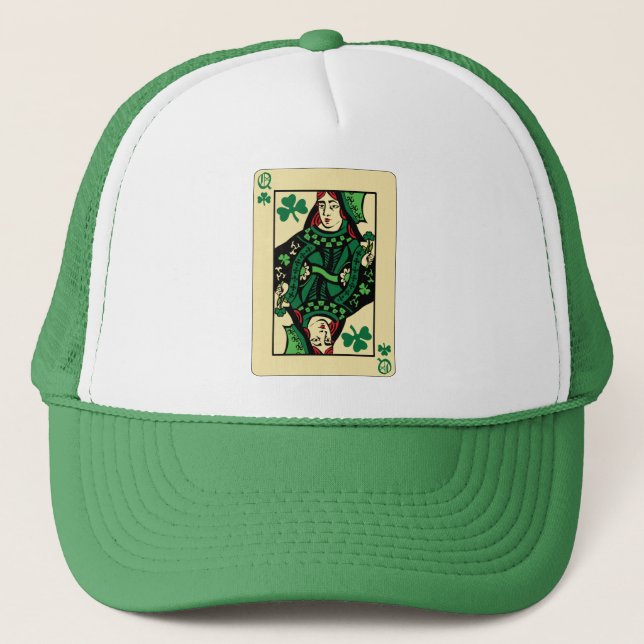 Gorra De Camionero Reina de los Tréboles (Anverso)