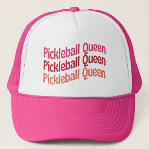 Gorra de Camionero Reina de Pickleball para Amante