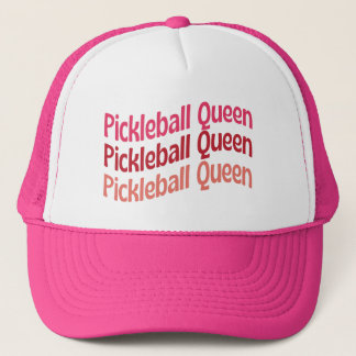 Gorra de Camionero Reina de Pickleball para Amante