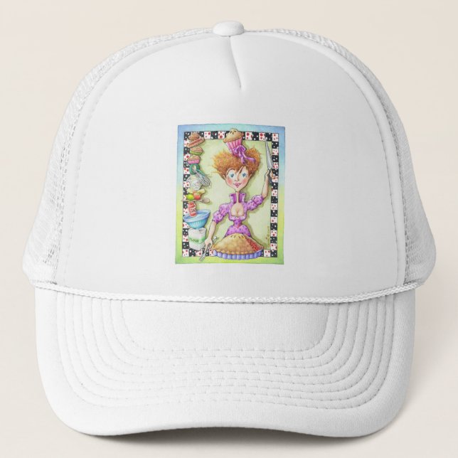 GORRA DE CAMIONERO REINA DE TARTAS (Anverso)