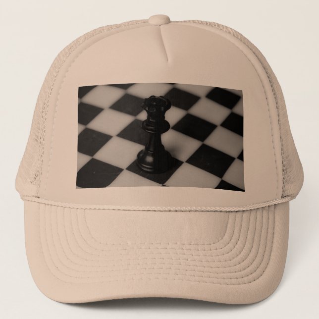 Gorra De Camionero Reina del ajedrez (Anverso)