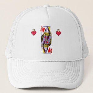 GORRA DE CAMIONERO REINA DEL CASQUILLO DE LOS CORAZONES