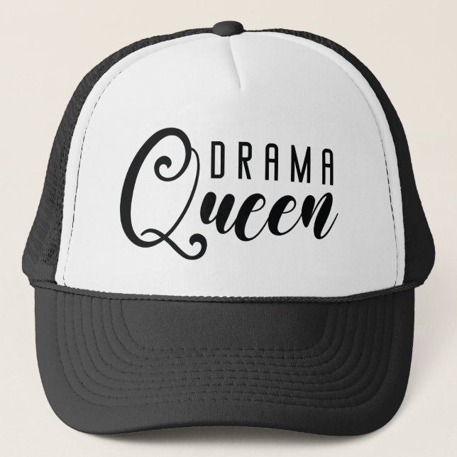 Gorra De Camionero Reina del drama (Anverso)