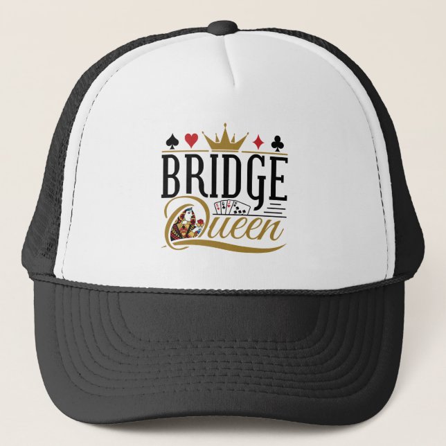 Gorra De Camionero Reina del puente (Anverso)