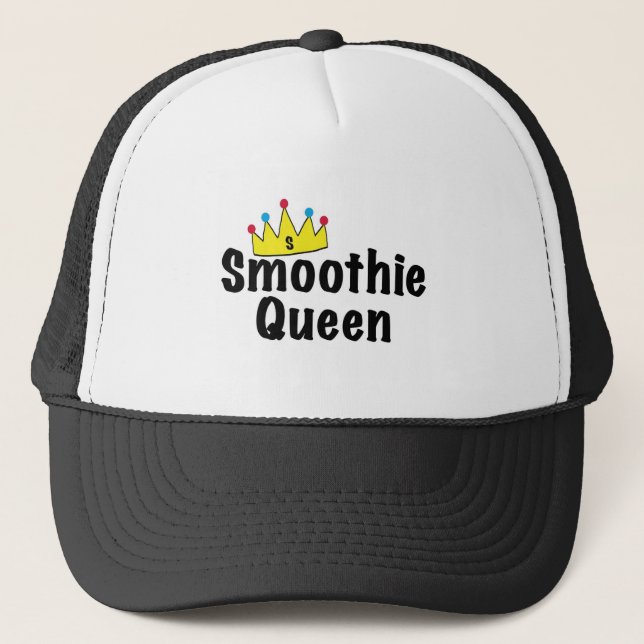 Gorra De Camionero Reina del Smoothie (Anverso)