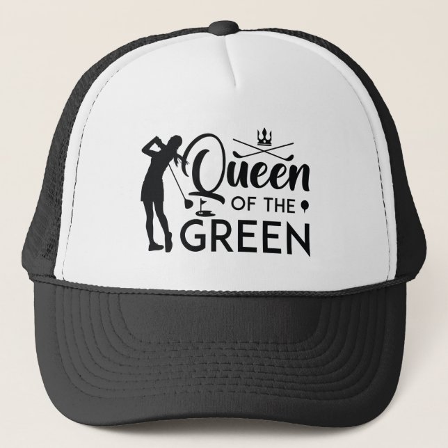 Gorra De Camionero Reina Del Verde (Anverso)