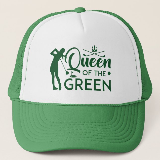 Gorra De Camionero Reina Del Verde (Anverso)