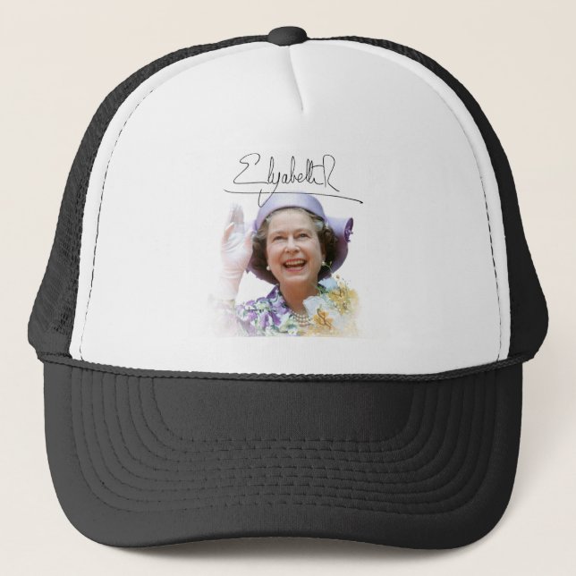 Gorra De Camionero Reina Isabel II (Anverso)