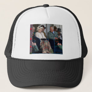 Gorra De Camionero Reina Isabel II y Príncipe Carlos 2014
