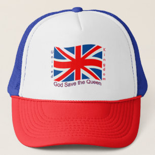 Gorra De Camionero Reino Unido - Dios salve a la Reina