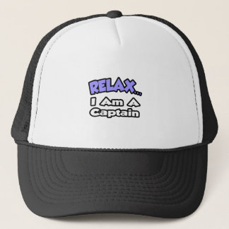 Gorra De Camionero Relájate... Soy Capitán