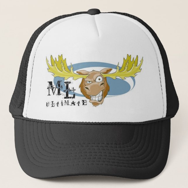 Gorra De Camionero relámpago 2 de los alces (Anverso)